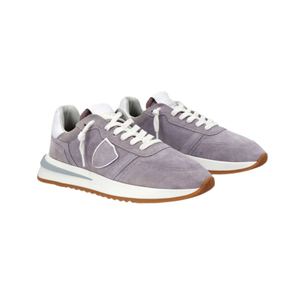 Philippe Model Tropez 2.1 Low Sneaker in Lilac Suede